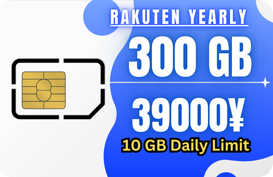 Rakuten Yearly 300 GB Data-Only