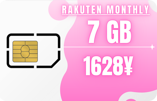 Rakuten Monthly 7GB Data & SMS Only